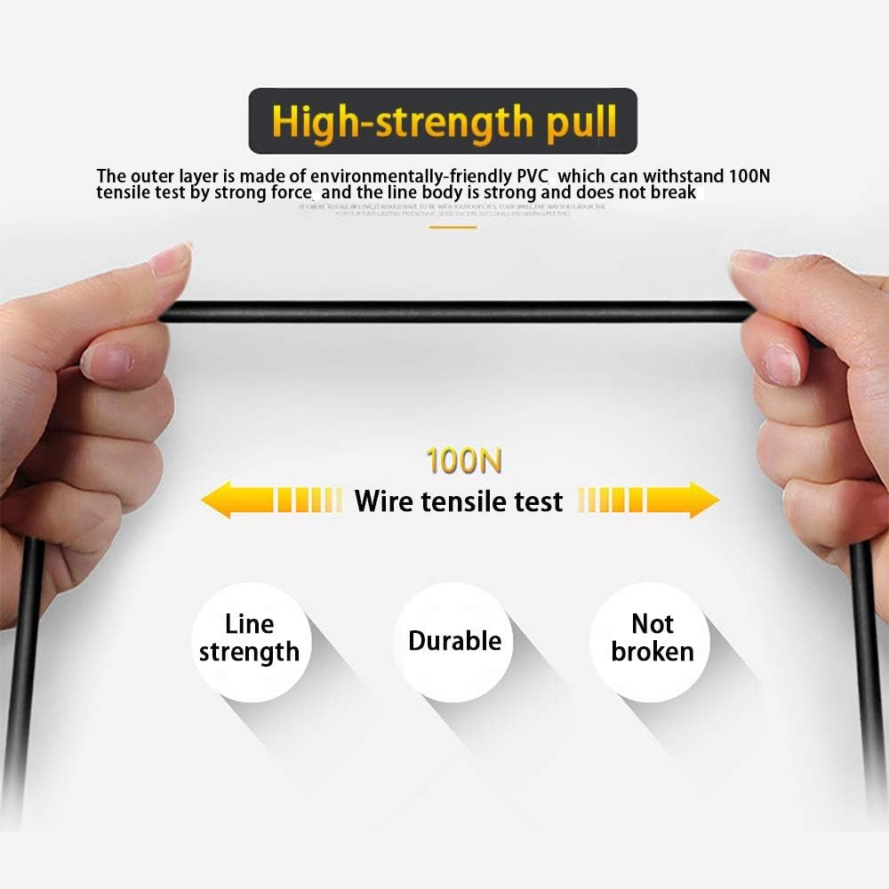 Fiber Optical HDMI 2.0b Cable 100ft 4K@60Hz Slim and Flexible Pack of 2 T43728