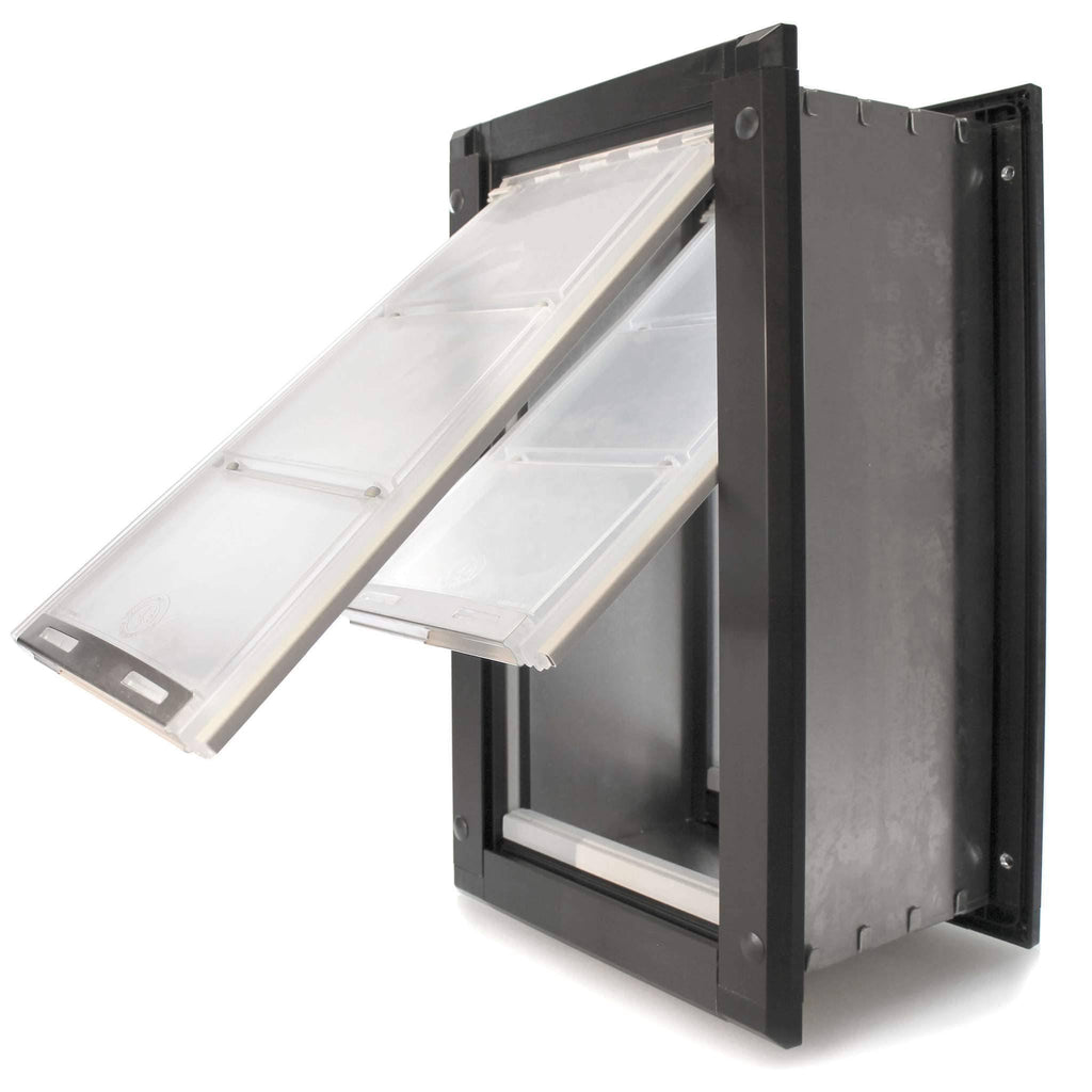 Black Wall Mount Pet Door L425220