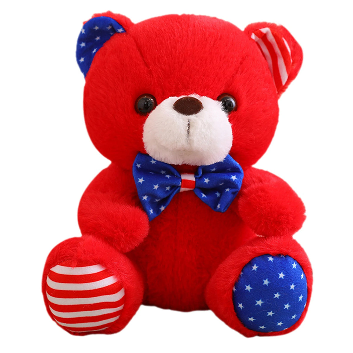 Patriotic Teddy Bear Plush Doll Stuffed Animal I4180
