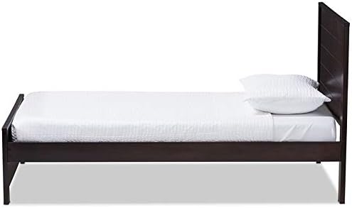 Twin Platform Bed in Espresso H2302