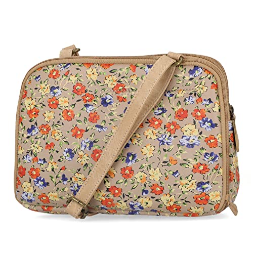Triple Compartment Crossbody Bag K456838