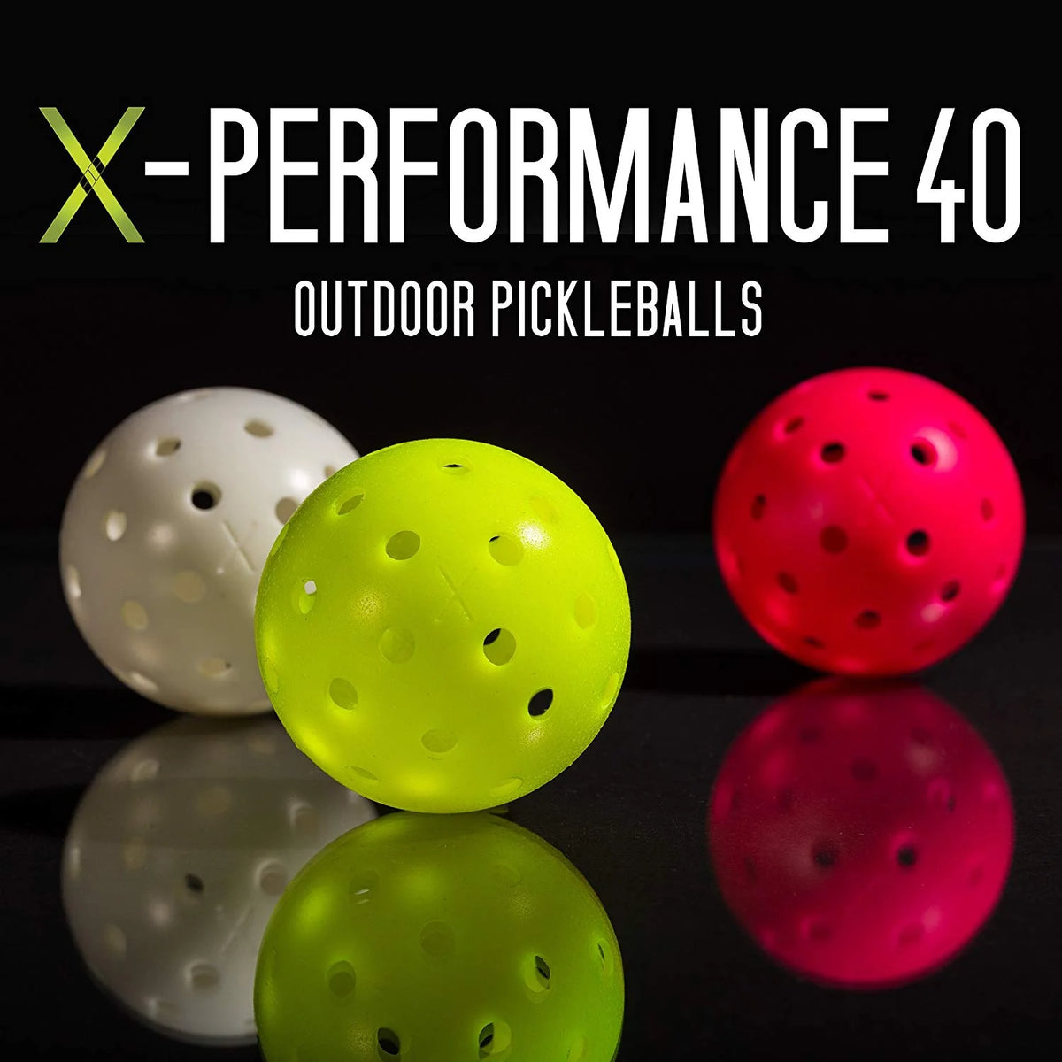 Yellow 12 Piece Pickleballs B19551