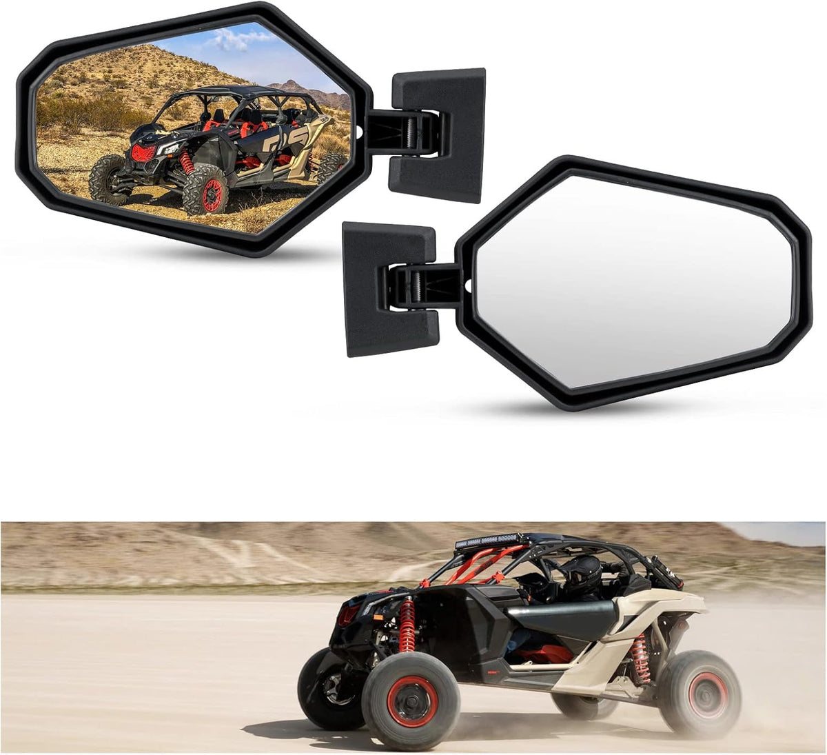 Adjustable Folding Side Mirrors D393125