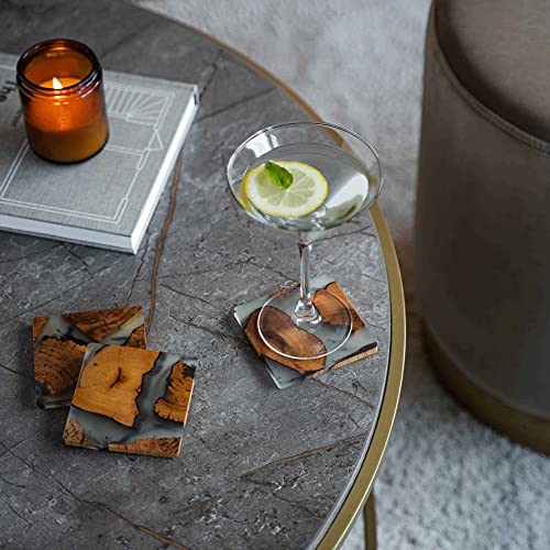 Wooden Coasters Set, Cedar Wood Coaster (4) W753425