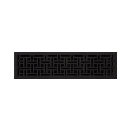 Black Cast Iron Floor Register O32985