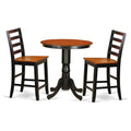 3 PC Counter Height Table and 2 Kitchen Bar Stool M6118