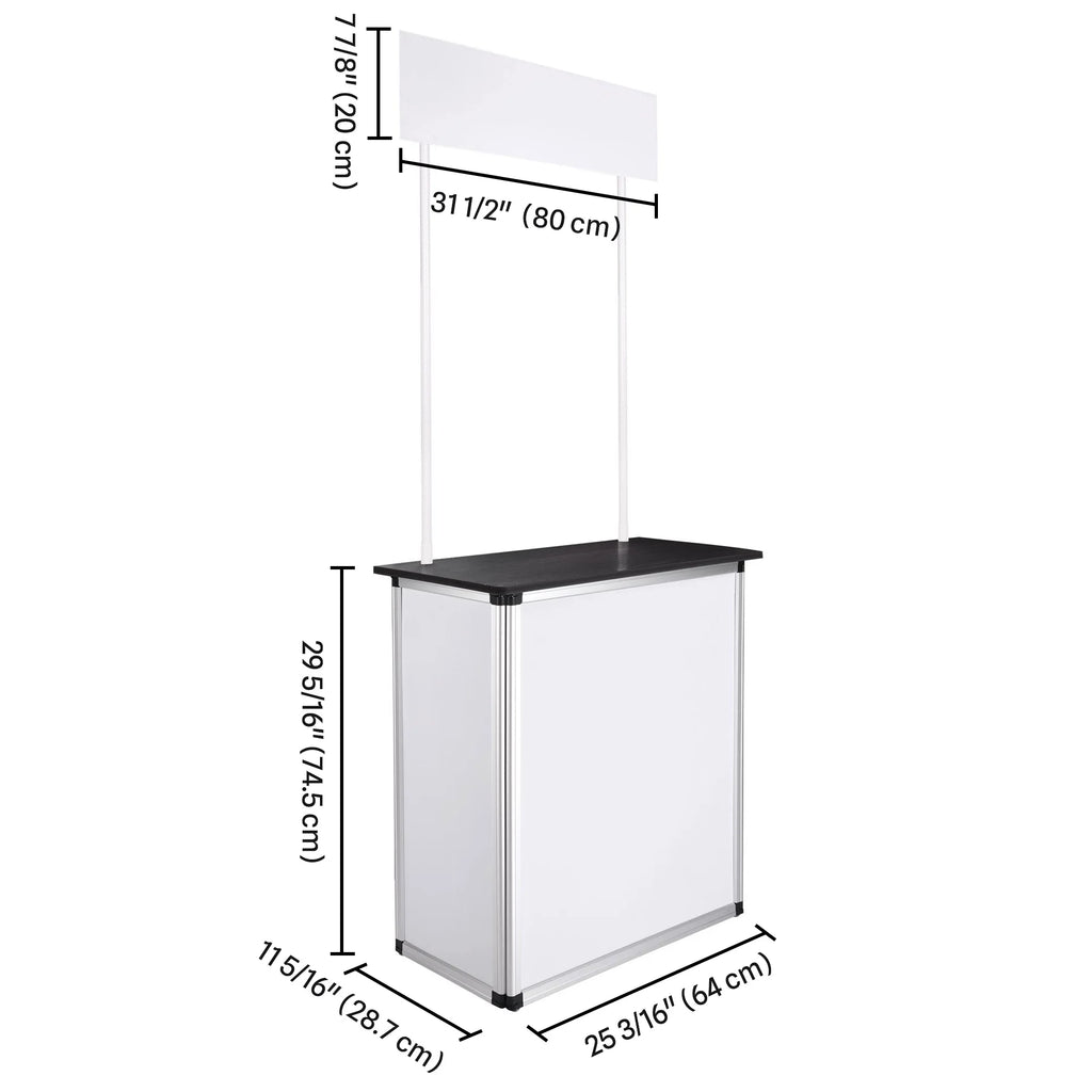 Popup Promotional Counter Table Booth Display Banner Stand T362