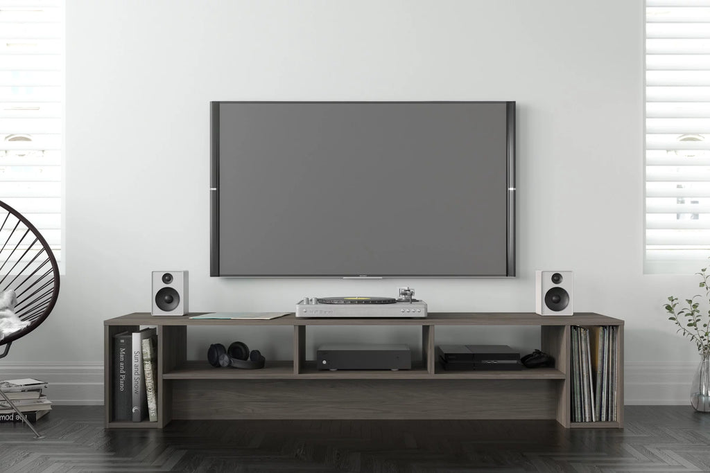 Bark Gray TV Stand D351