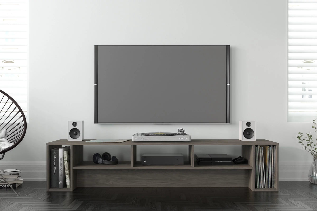 Bark Gray TV Stand D351