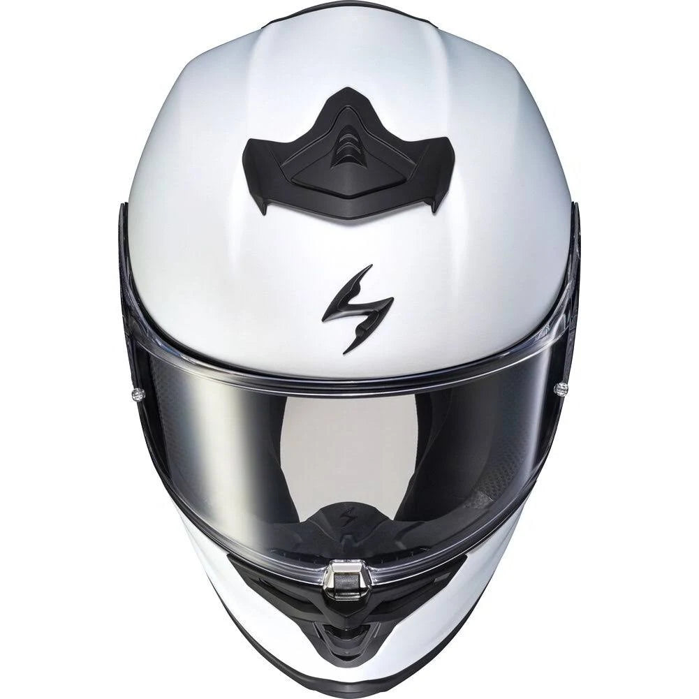 Matte Pearl White Solid Helmet H3925