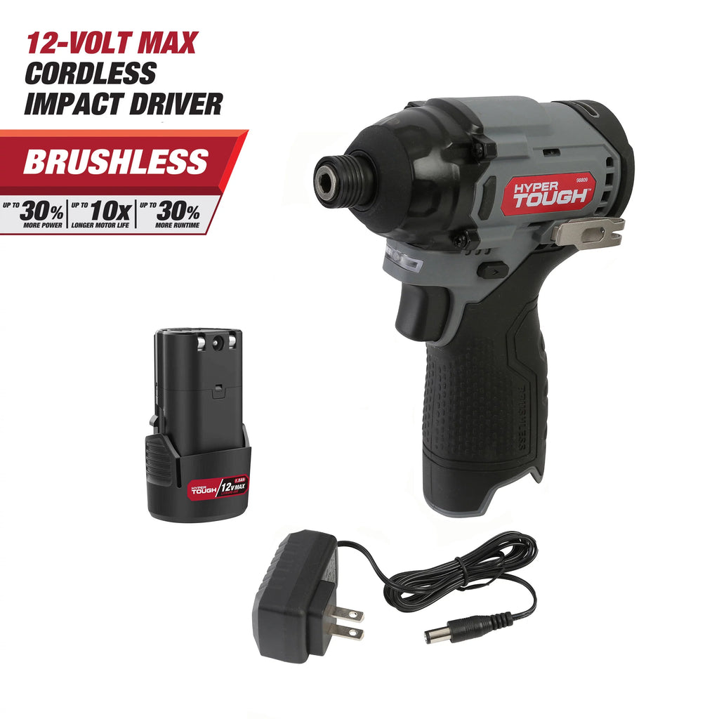12-Volt Cordless Brushless Impact Driver Q8230