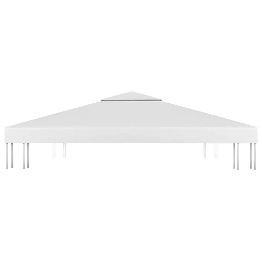 2-Tier Gazebo Cover 310 g/m² 13.1'x9.8' White K21537