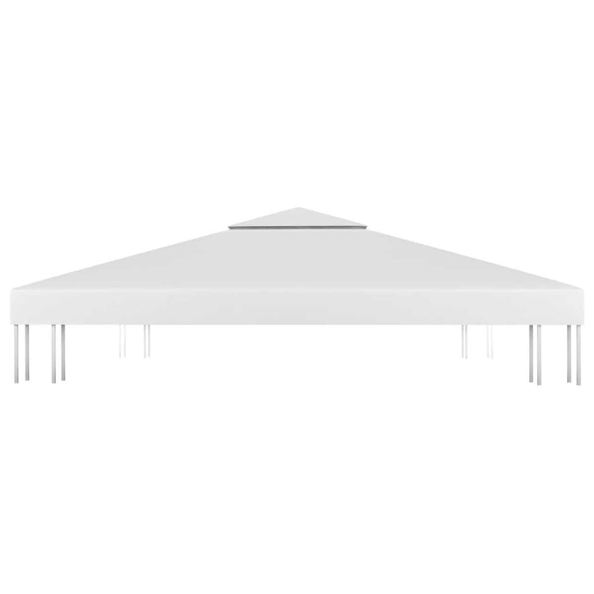 2-Tier Gazebo Cover 310 g/m² 13.1'x9.8' White K21537