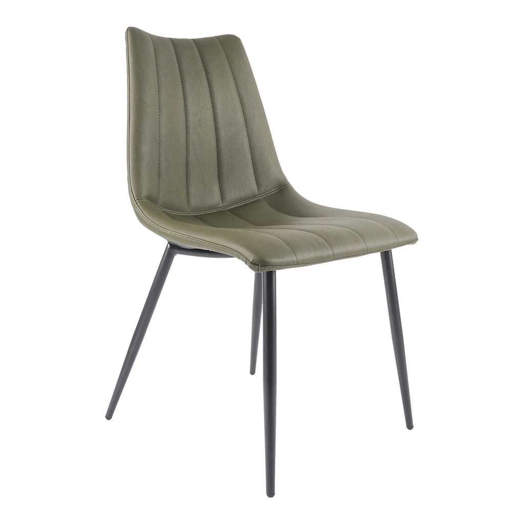 Dark Green Dining Chair Set Of 2 W830