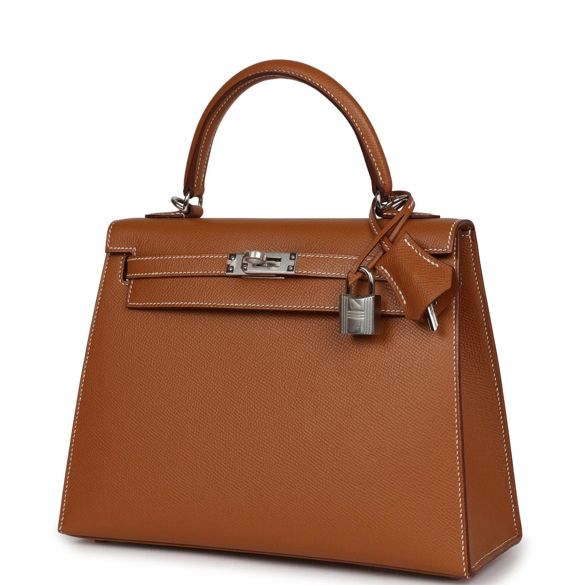 Gold Epsom Leather Bag F7377