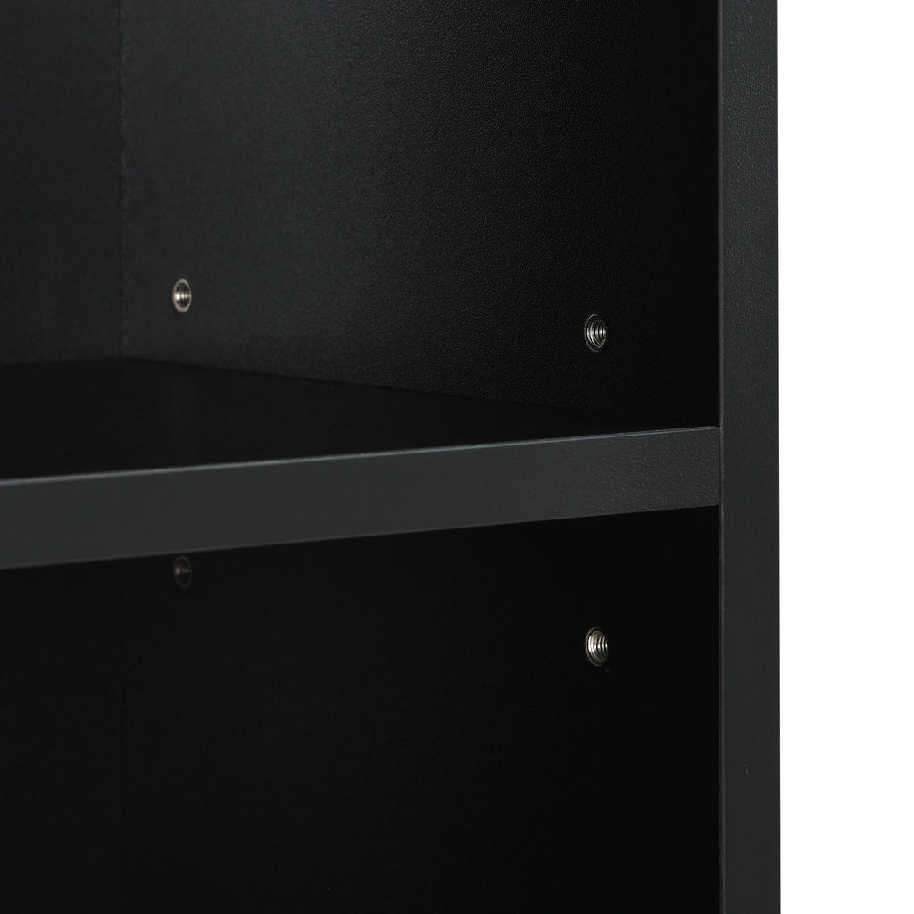 8-Tier Tall Narrow Bookcase with Adjustable Shelves K1382