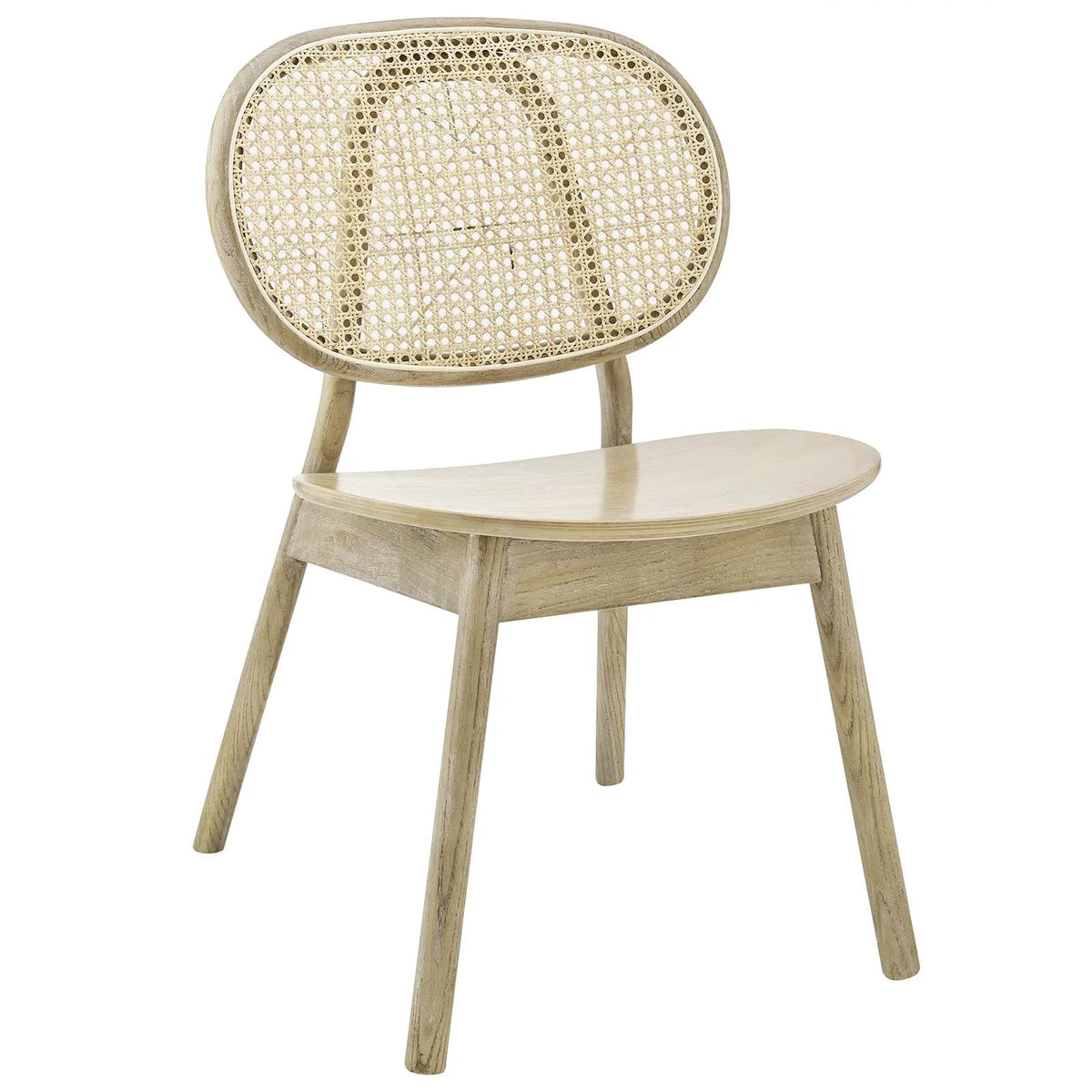 Wood Dining Side Chair Set of 2 in Gray K6356