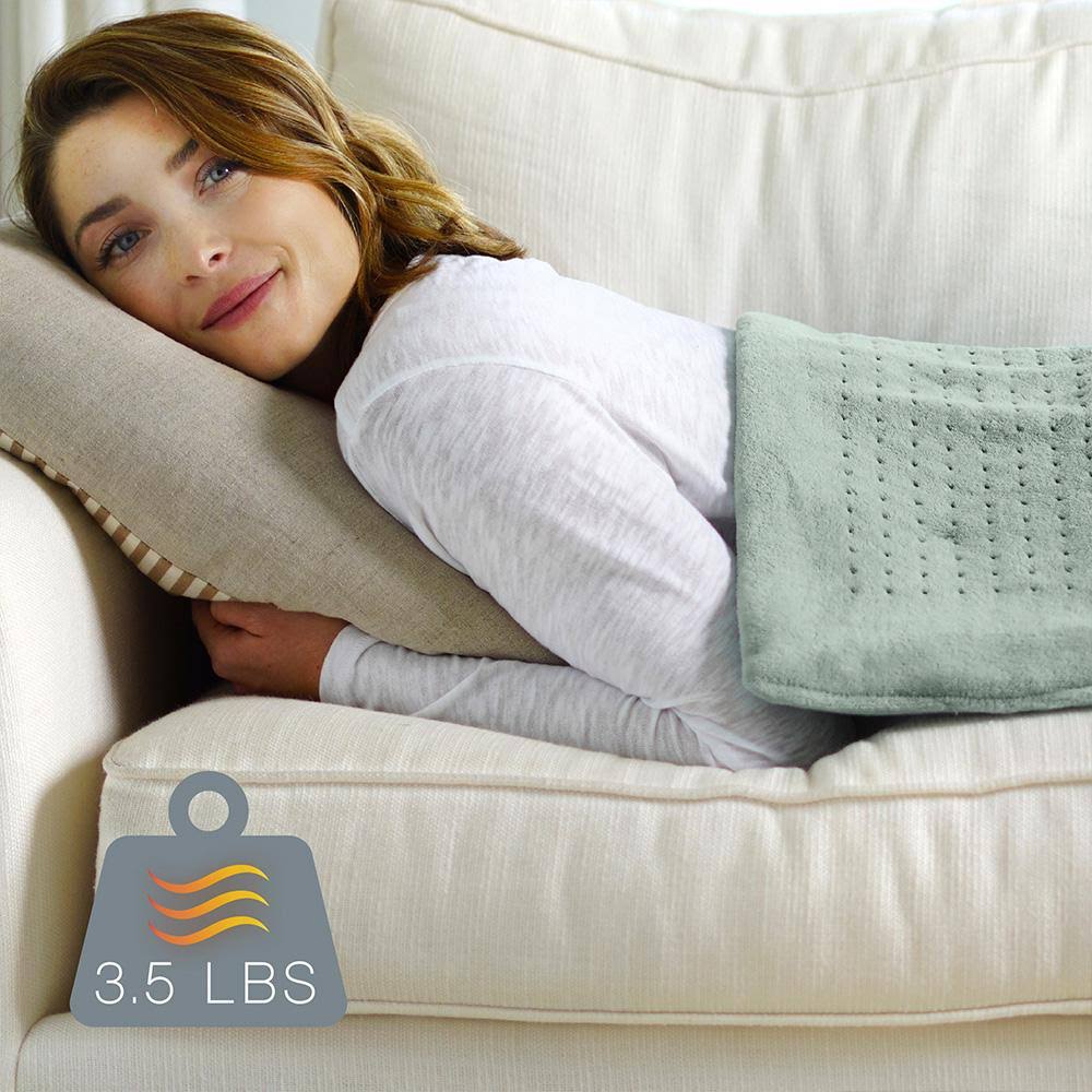 Extra-Wide Weighted Heating Pad X32976