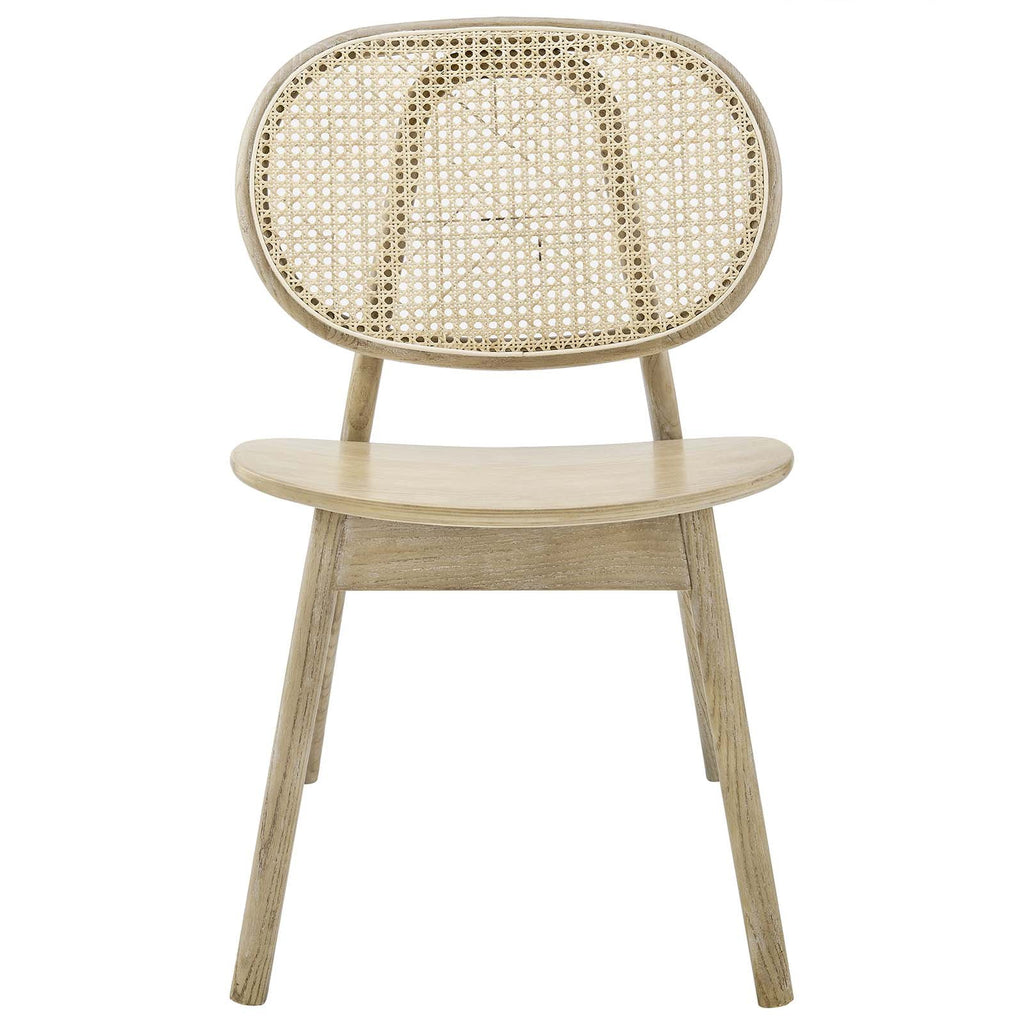 Wood Dining Side Chair Set of 2 in Gray K6356