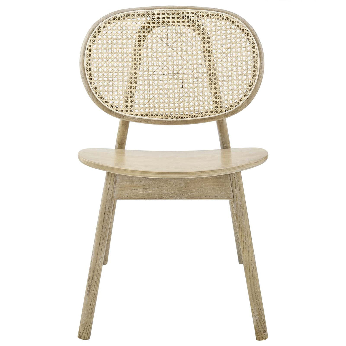 Wood Dining Side Chair Set of 2 in Gray K6356
