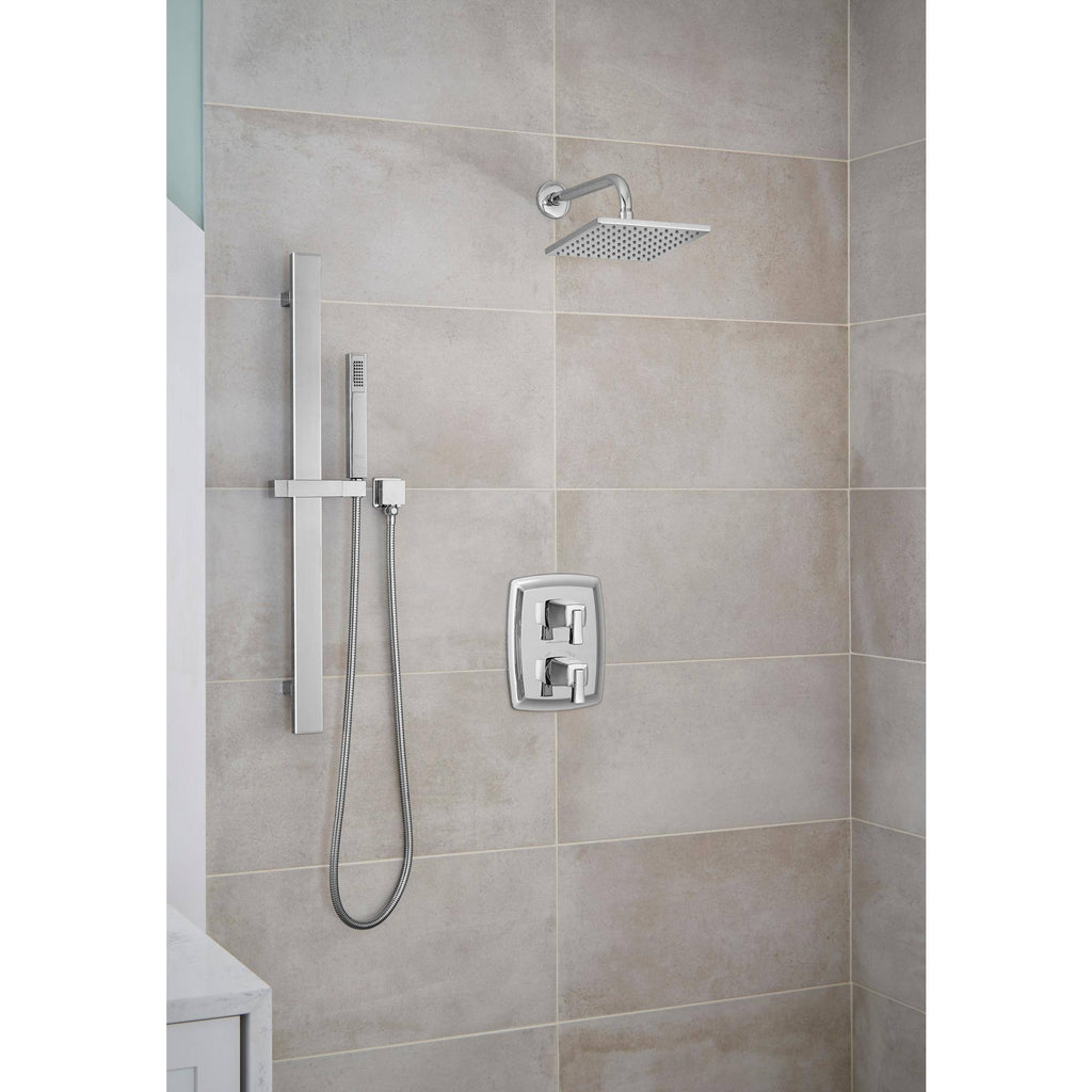 Two-Handle Thermostatic Valve Trim Kit Polished Nickel F511