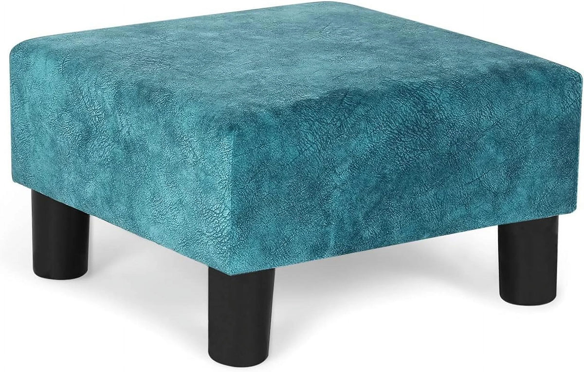 Blue Square Ottoman Footstool R789387
