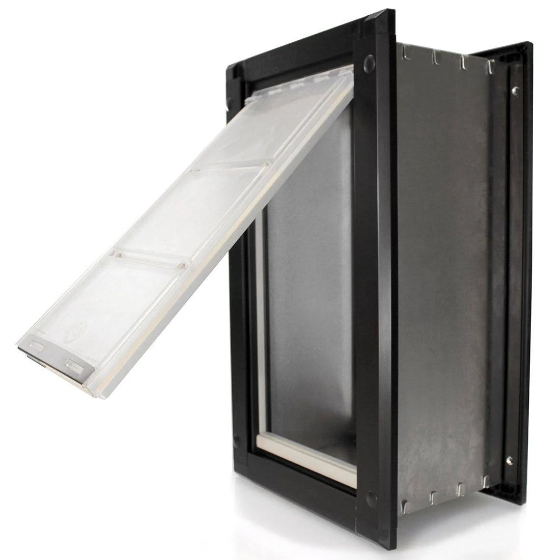 Black Wall Mount Pet Door L425220
