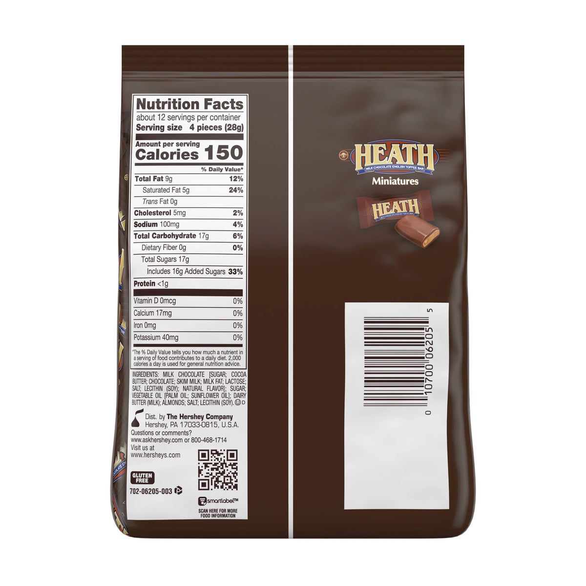 Toffee Bar, 12 oz. Y527