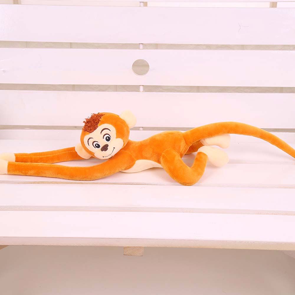 Brown Long-Arm Monkey Plush Doll D3309