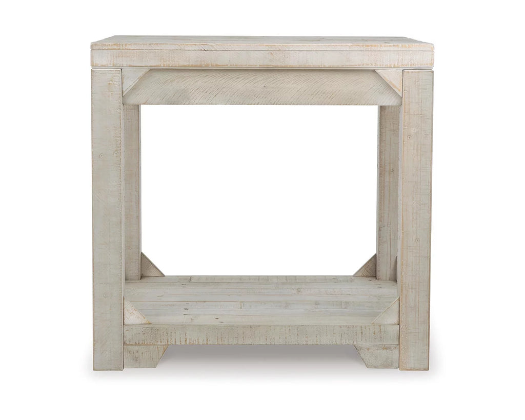 Whitewash End Table F67866