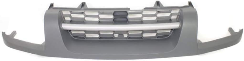 Textured Black Plastic Grille Assembly for Nissan Xterra 2002 2003 2004 XE Model Q2895