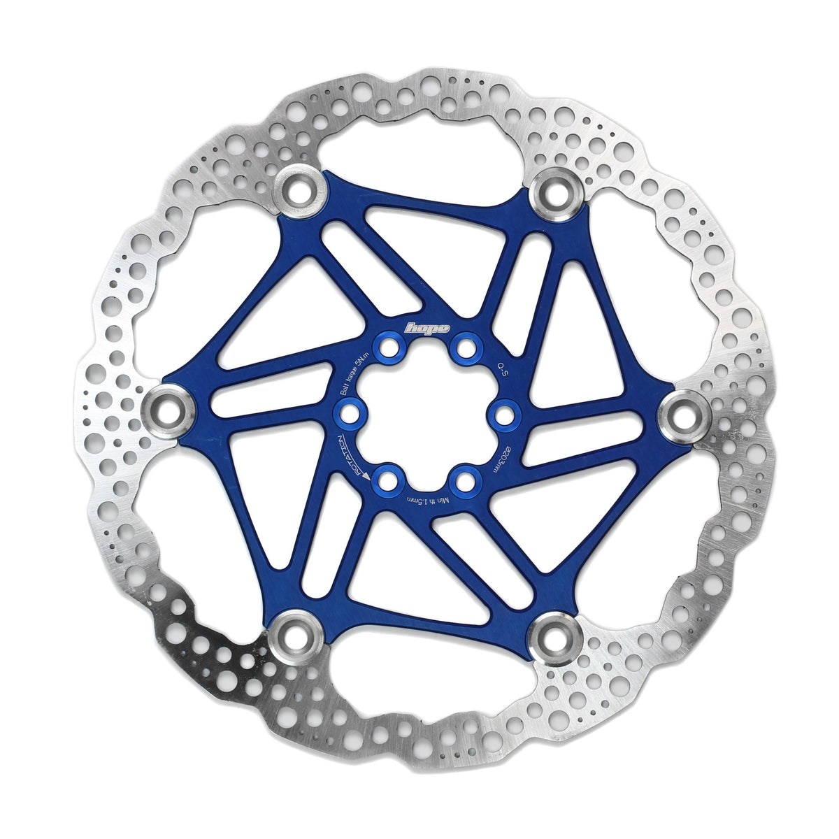 Floating Disc Rotor Blue, 203mm H420469