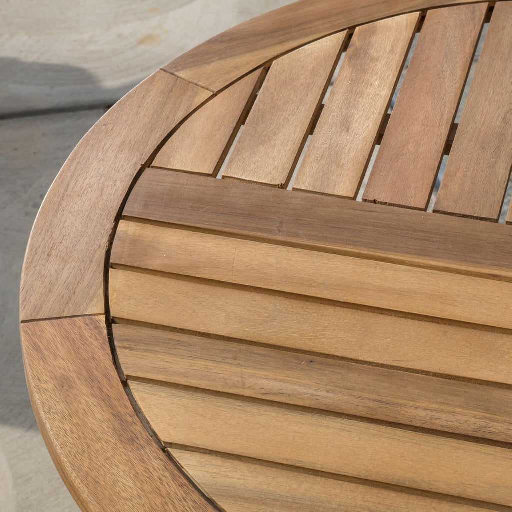 Acacia Wood 3 Pcs Bistro Set U1845
