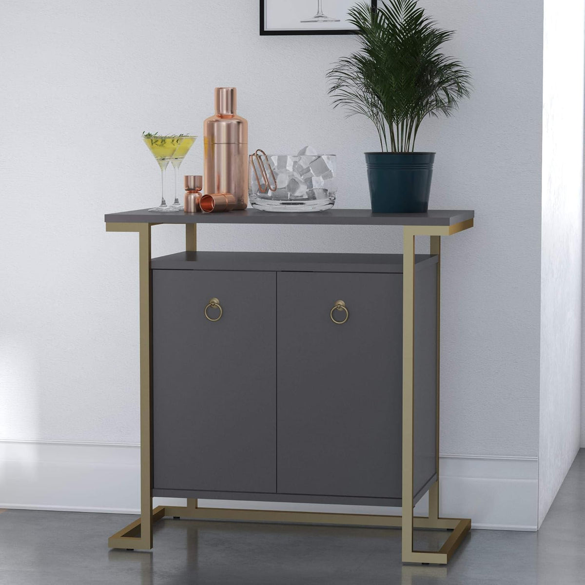 Emerald Green Writing Desk I98216