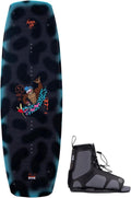 Kids Wakeboard 127cm Black/Aqua T633936