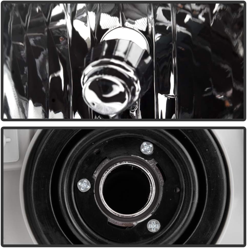 Black Replacement Headlights Driver + Passenger Side A928