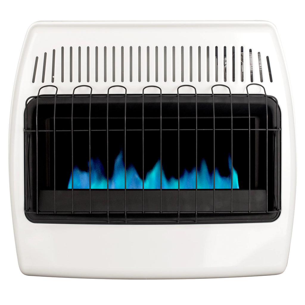 30,000 BTU Natural Gas Blue Flame Vent Free Wall Heater T483362