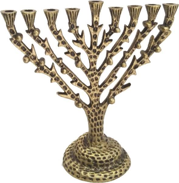 Gold 12x22 Menorah Candelabra T4373