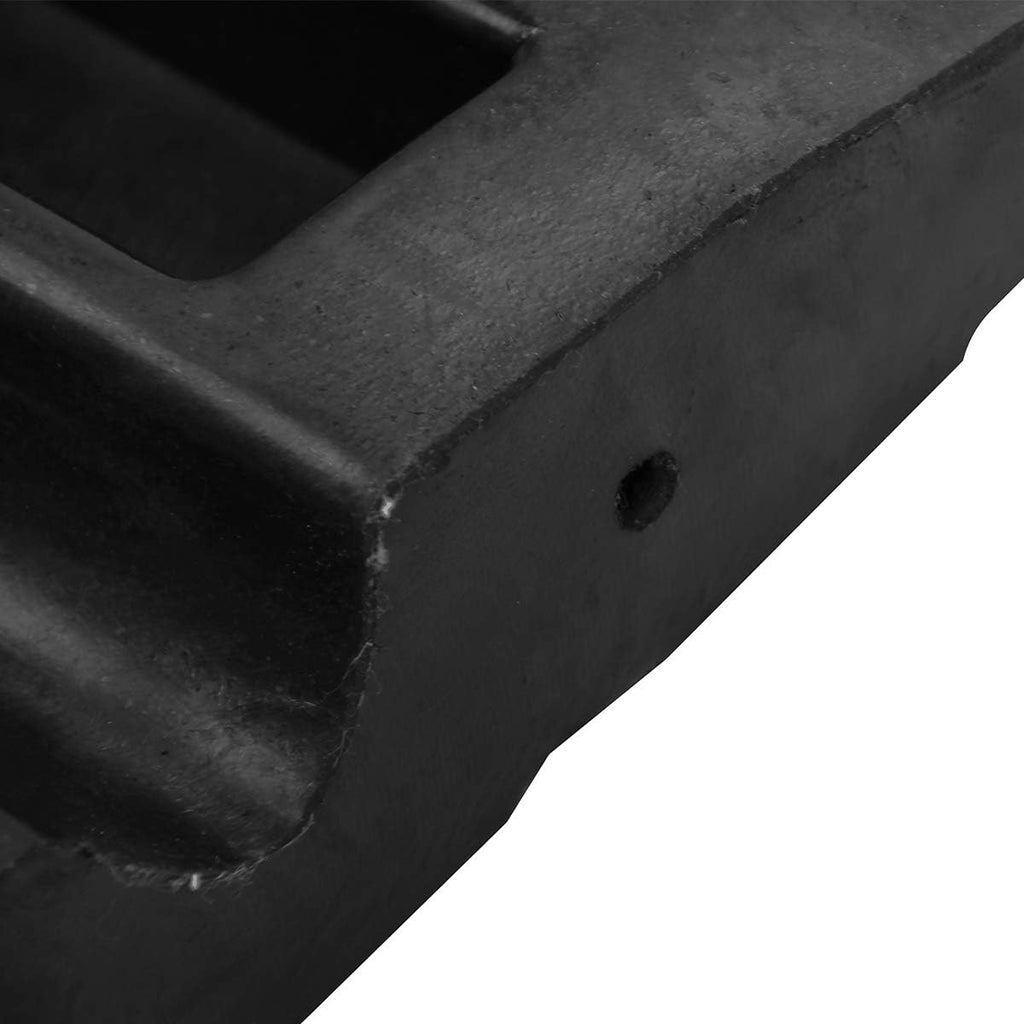 Rubber Curb Ramps 2.5 Inch Rise 2 Pack 10 Ton Capacity O56028
