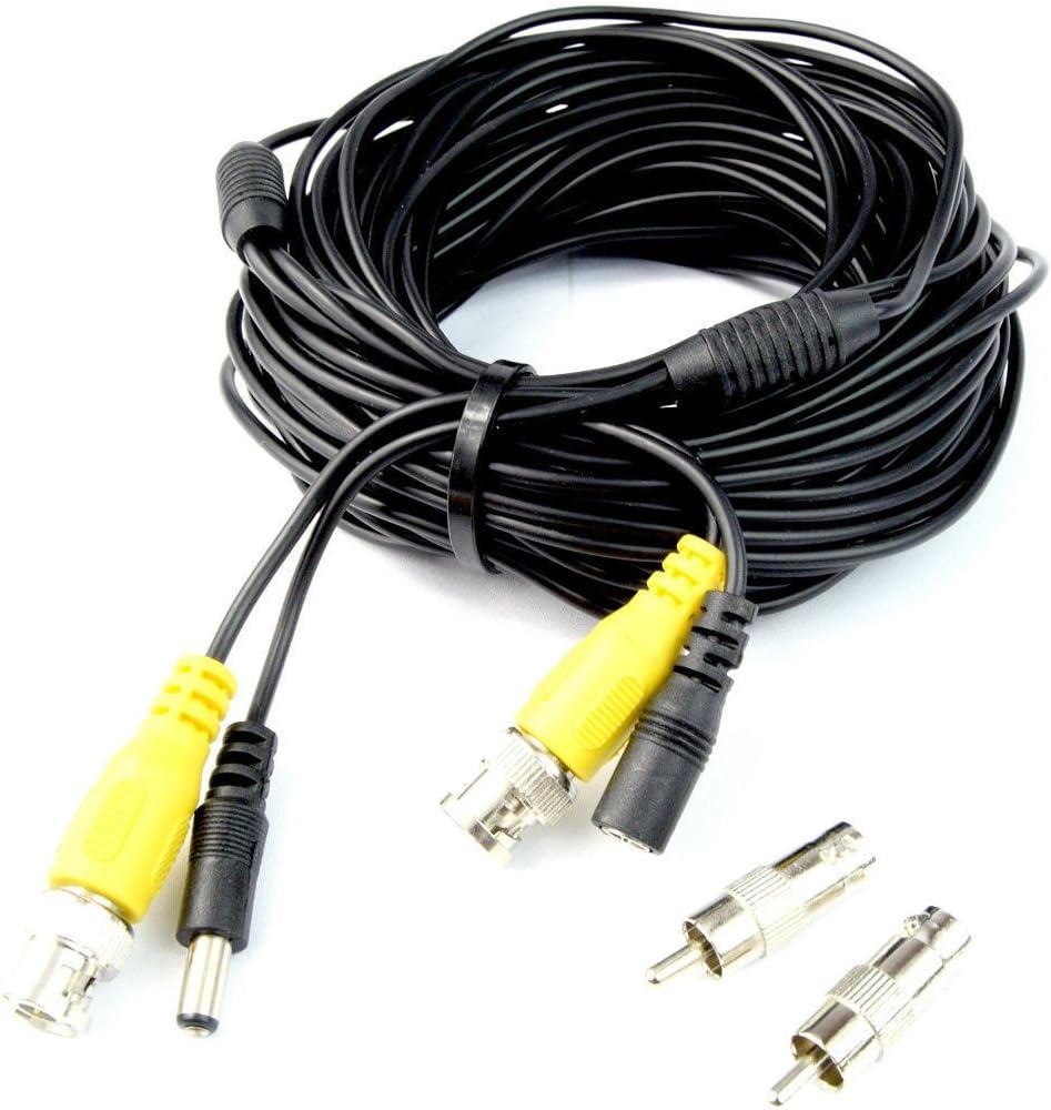 Black CCTV Camera Cable P335664