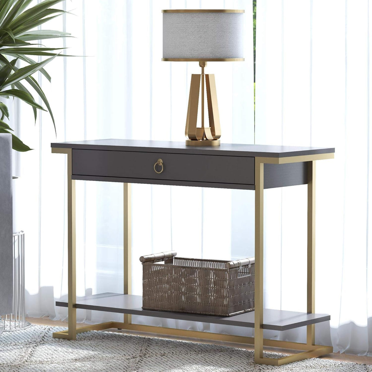 Emerald Green Writing Desk I98216