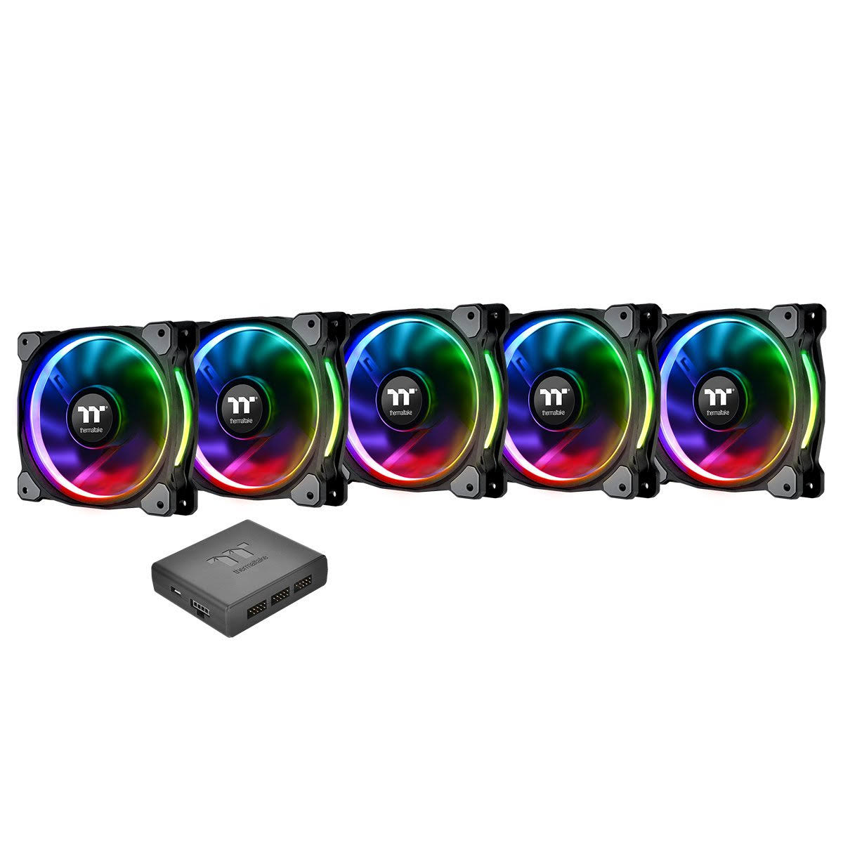 14 LED RGB Radiator Fan Pack of 5 M264