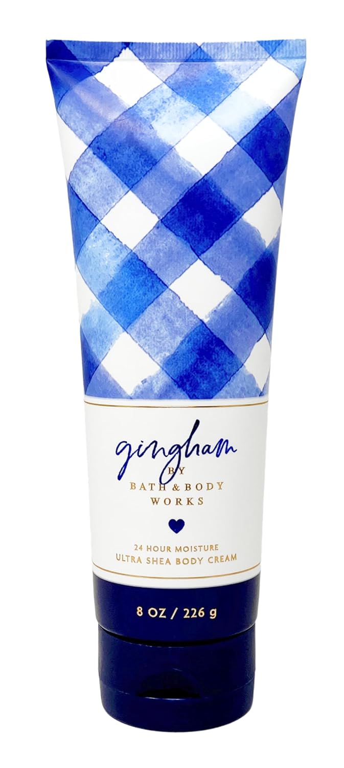 Gingham Deluxe Gift Set Fine Fragrance Mist Body Cream Shower Gel Body Lotion Moisturizing Body Wash T355