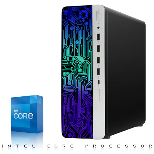 G3 Gaming Desktop PC Intel Core i7 6th Gen AMD RX 550 Graphics 32GB RAM 1TB SSD 24 Inch Dual Monitor RGB Keyboard Mouse Speaker Webcam Win 10 Pro M370526