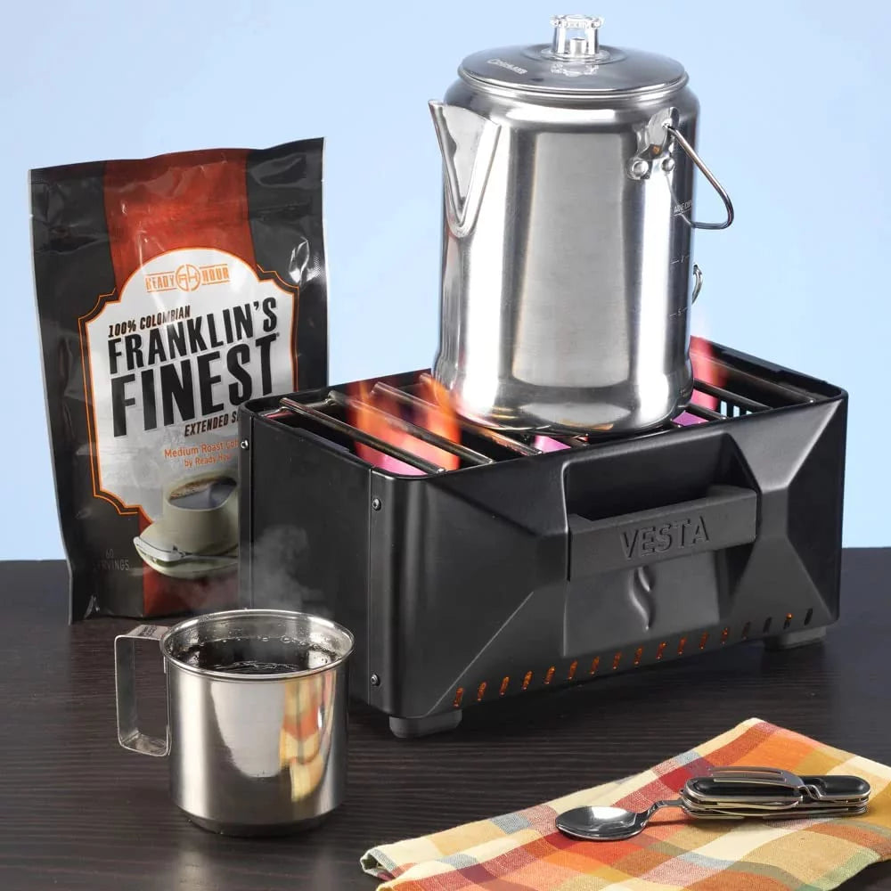 Compact Camping Heater & Stove E524388