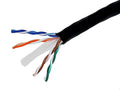CAT 6 UTP 1000 ft Black Bulk Cable P1928