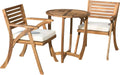Acacia Wood 3 Pcs Bistro Set U1845