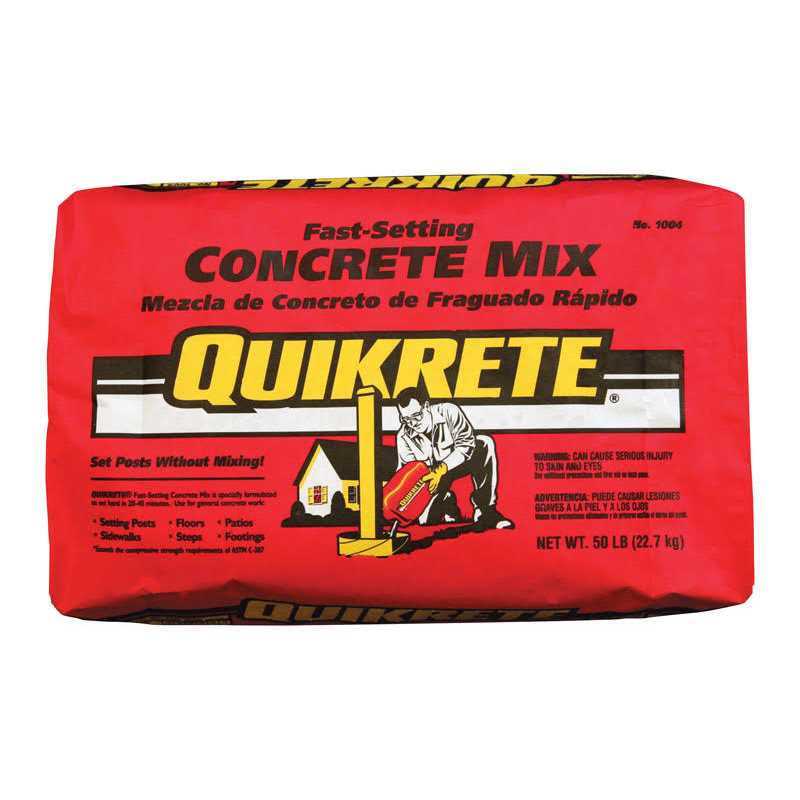 Fast Setting Concrete Mix 50 lb Y60082
