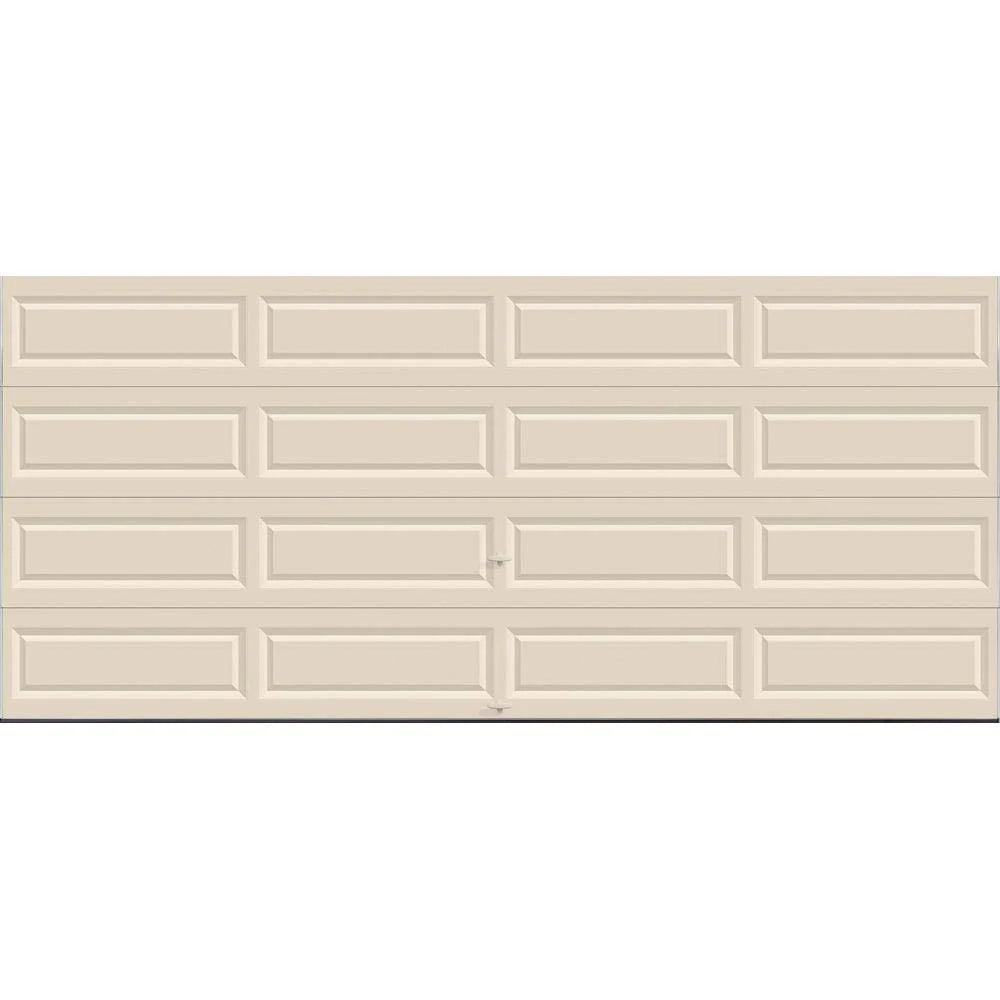 16 ft. x 7 ft. Non-Insulated Solid Almond Garage Door R84573
