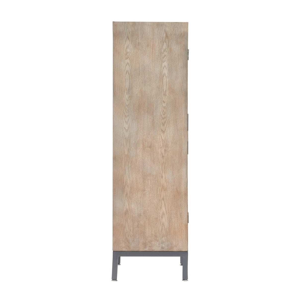 Gray Tall Storage Cabinet C941735